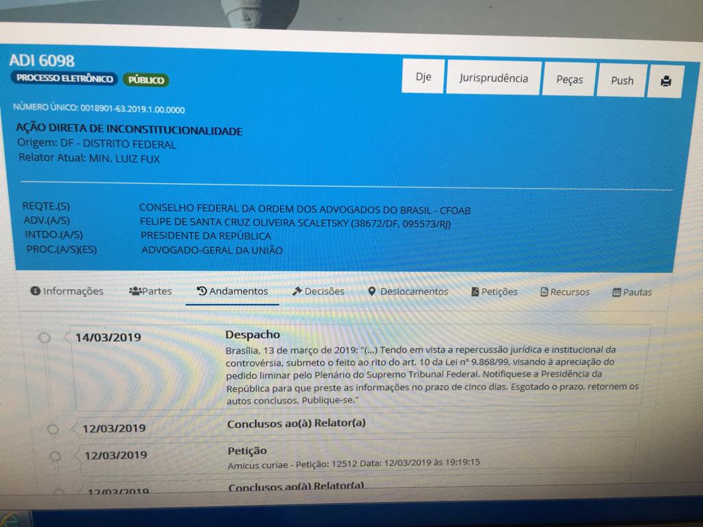 adi 6098 despacho relator